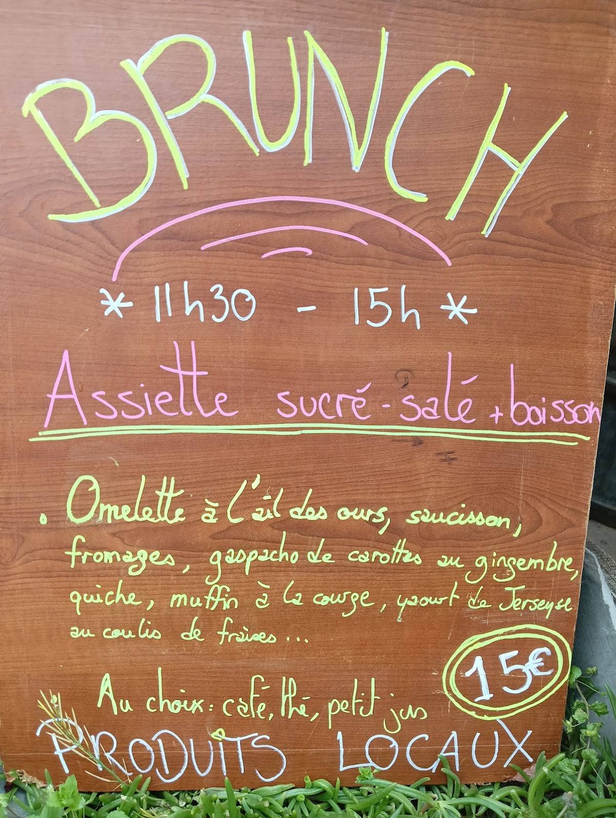 L'embuscaf меню