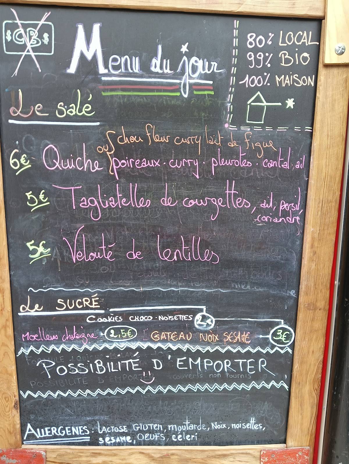 L'embuscaf меню
