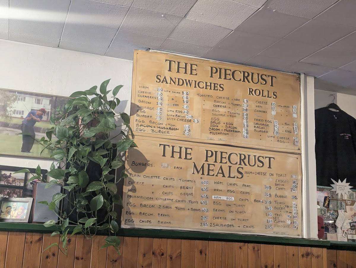 The Pie Crust меню