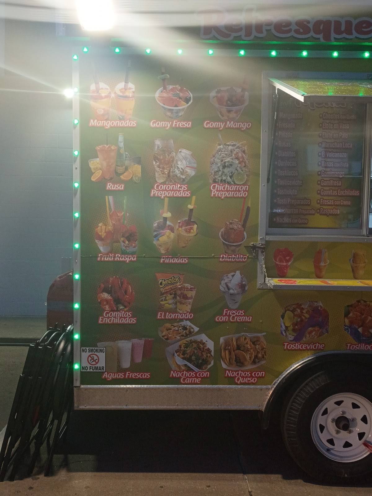 Los Raspadones меню