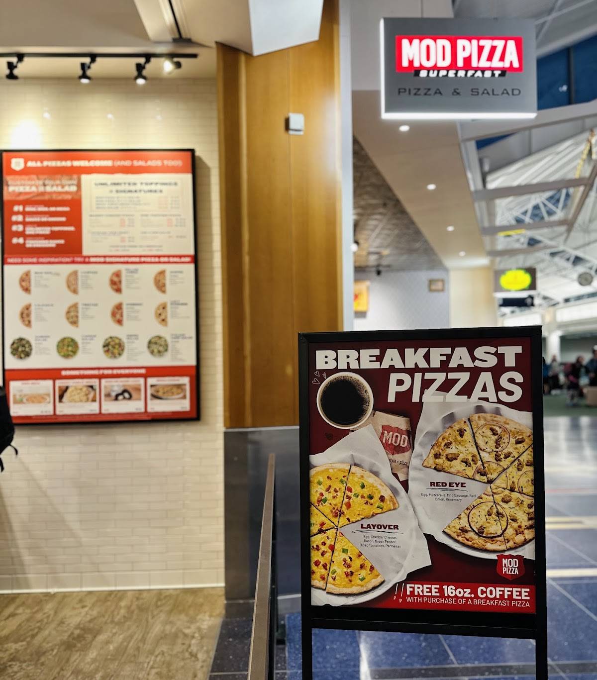 MOD Pizza меню