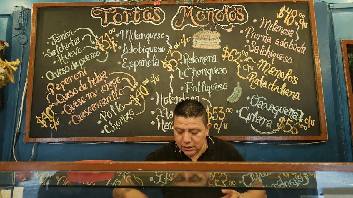 Manolo's меню