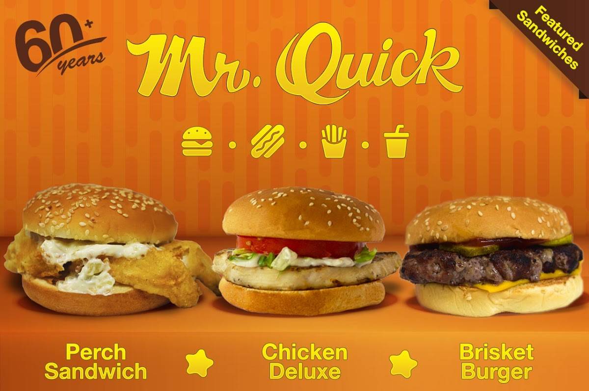 Mr. Quick меню