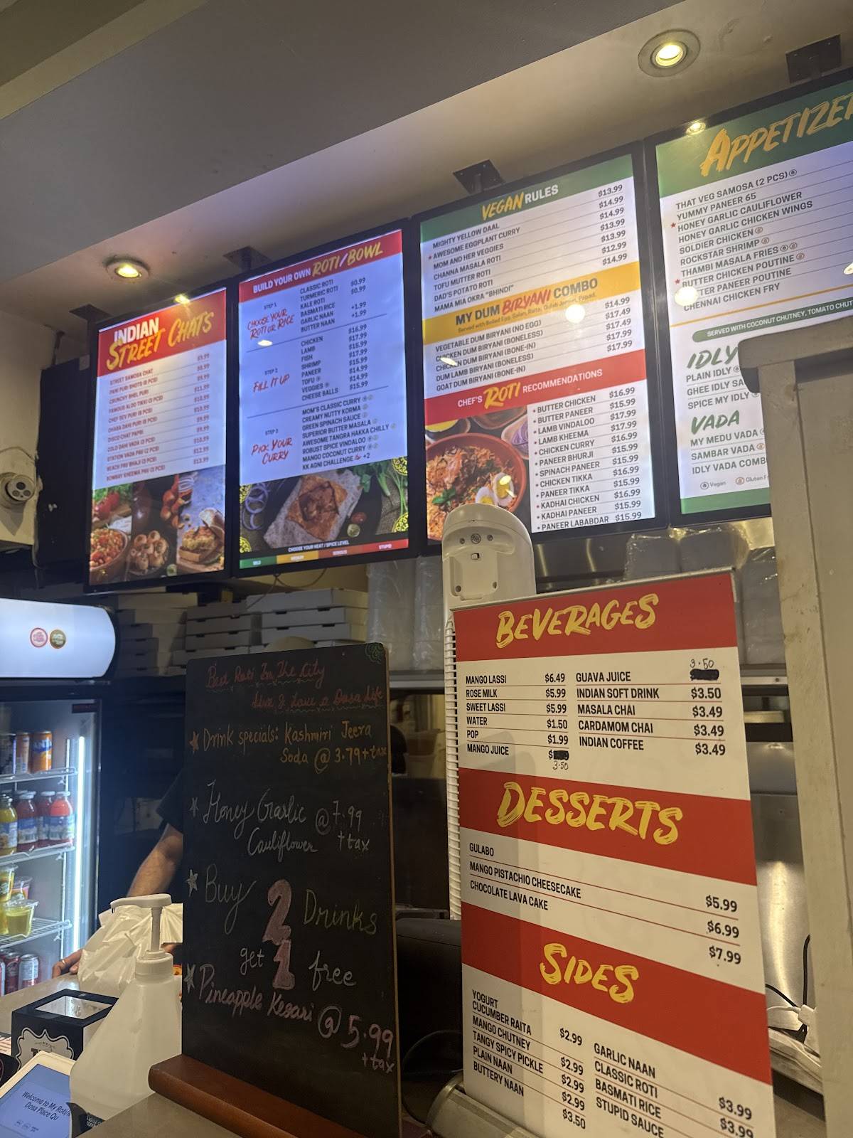 My Roti Place/My Dosa Place меню