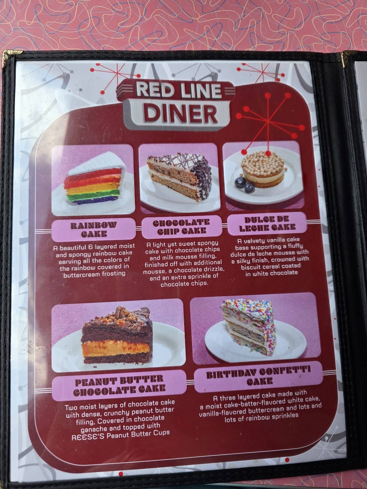 Red Line Diner меню