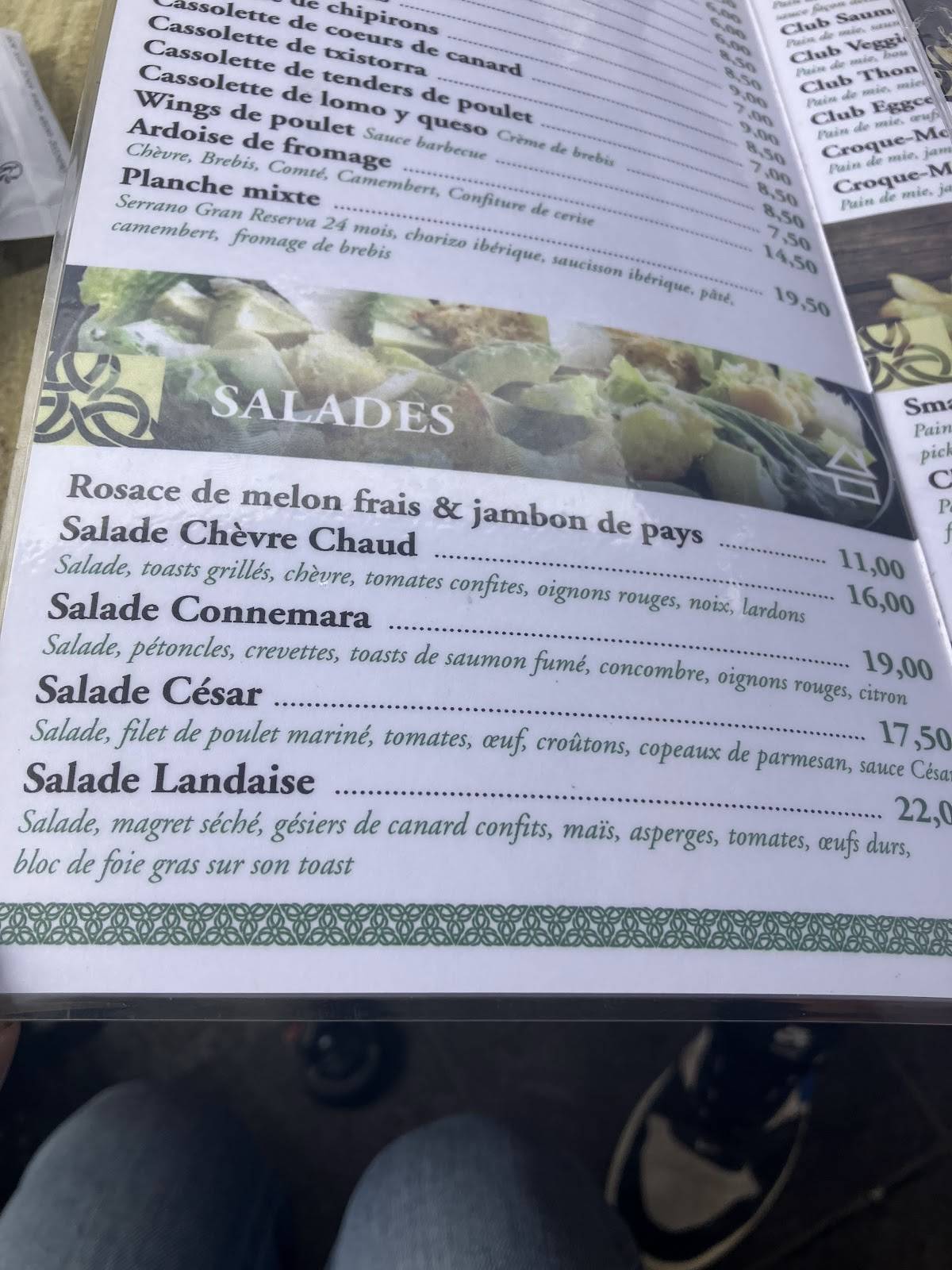 O’BAR BASQUE SOUSTONS ️ меню