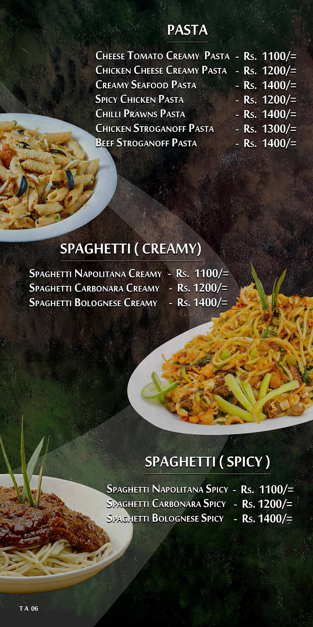 Open Rice Sri Lanka меню