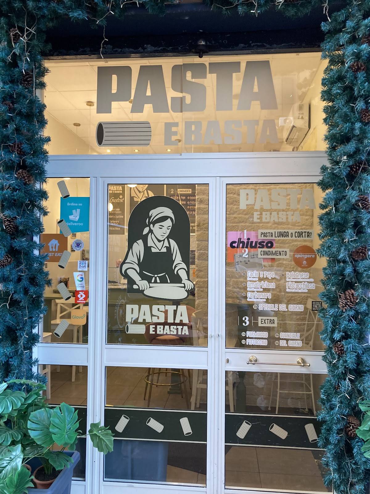 Pasta e Basta меню