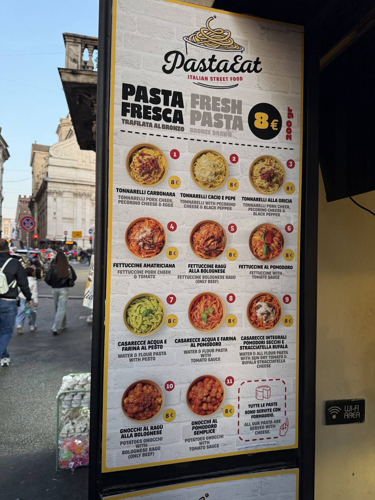 Pastaeat меню