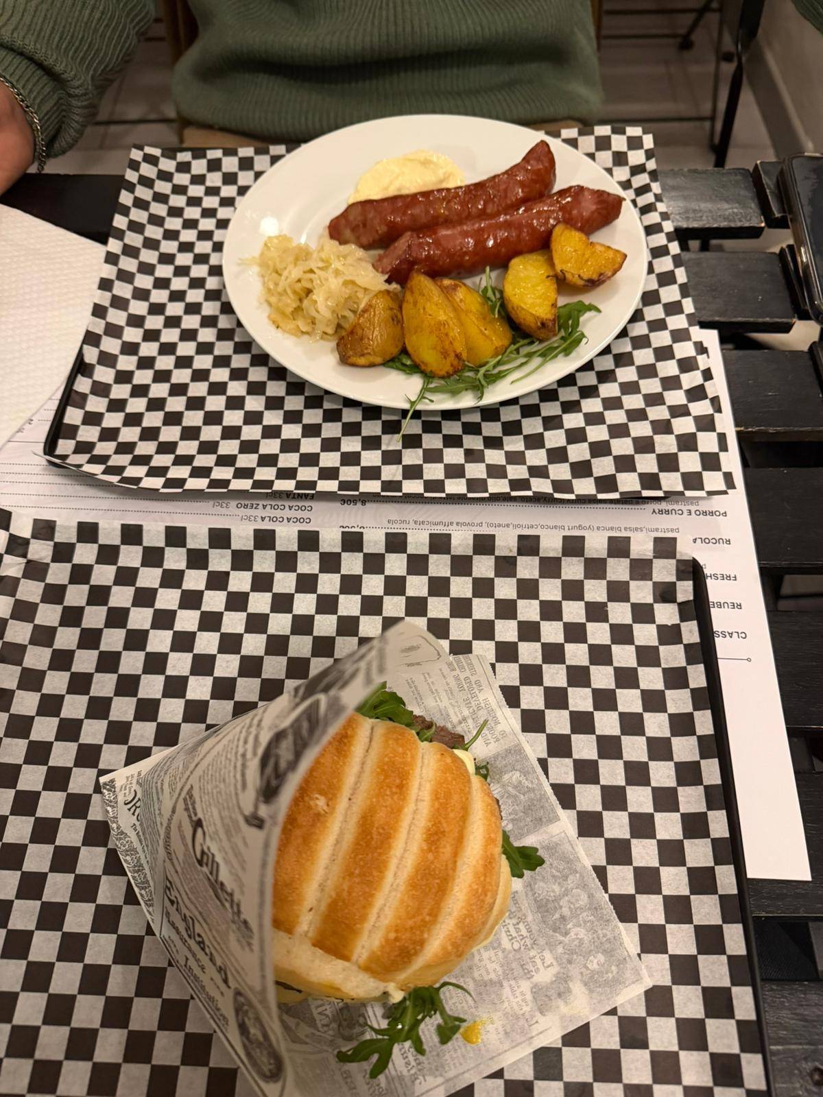 Pastrami меню
