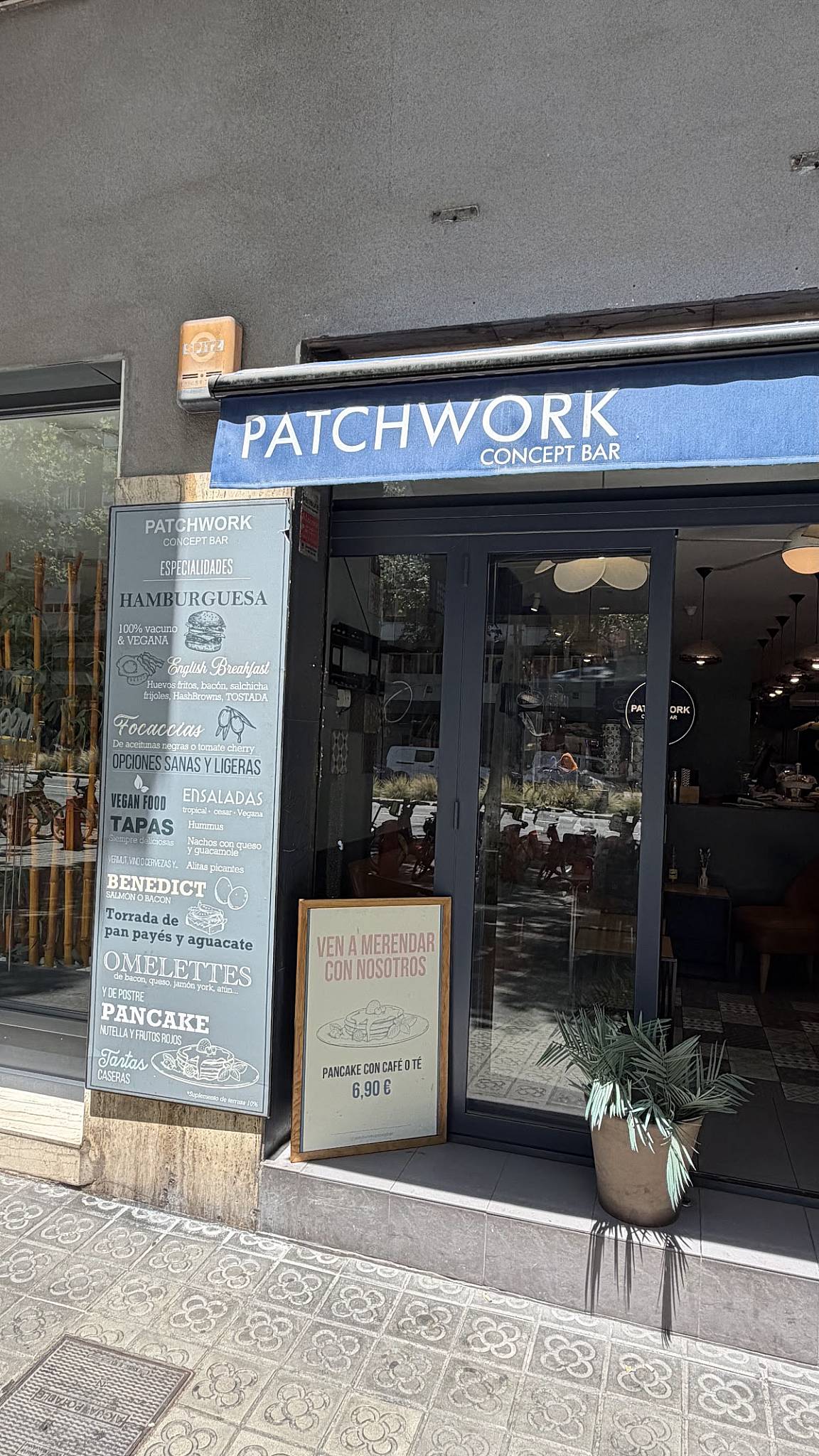 Patchwork Concept Bar - Brunch меню