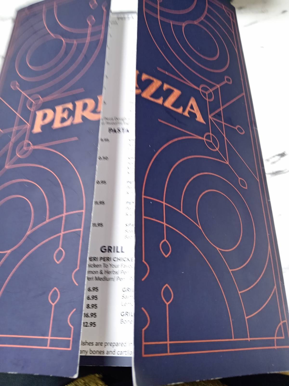 Perizza меню