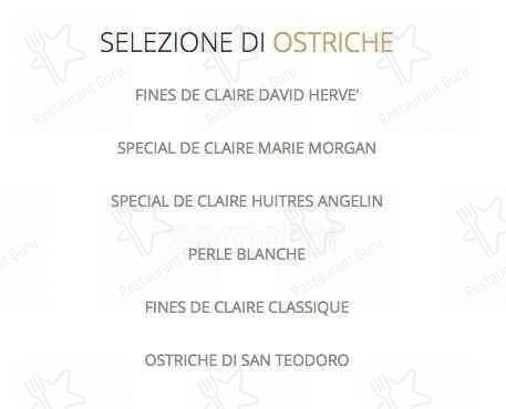 Perlenere - Caviar Restaurant меню