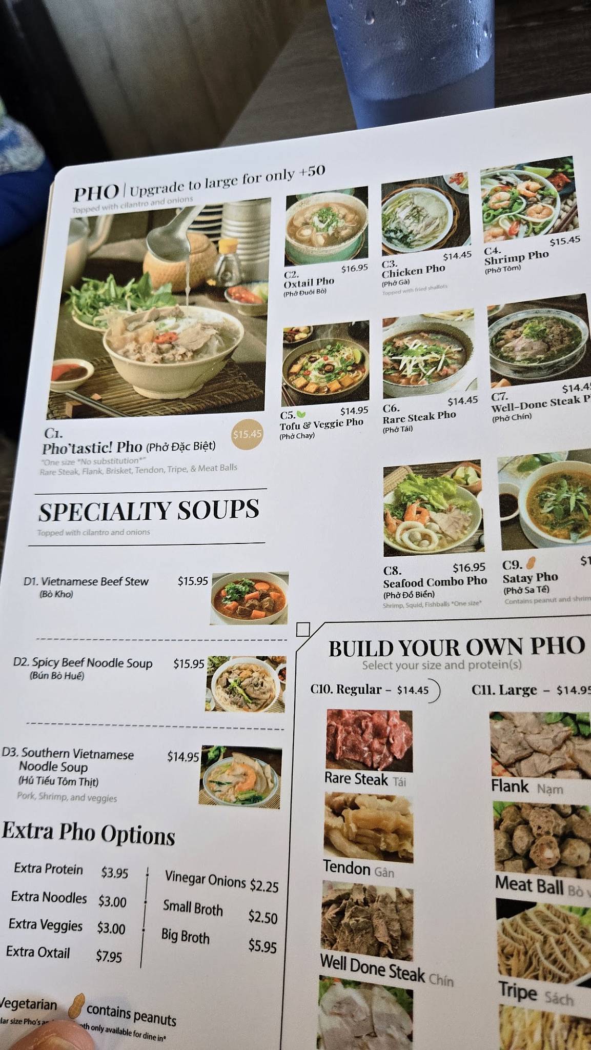 Pho'Tastic! меню
