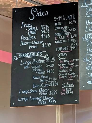 Pinks Burgers меню