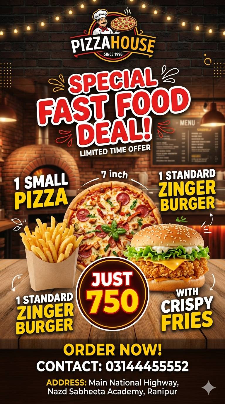 Pizza House меню