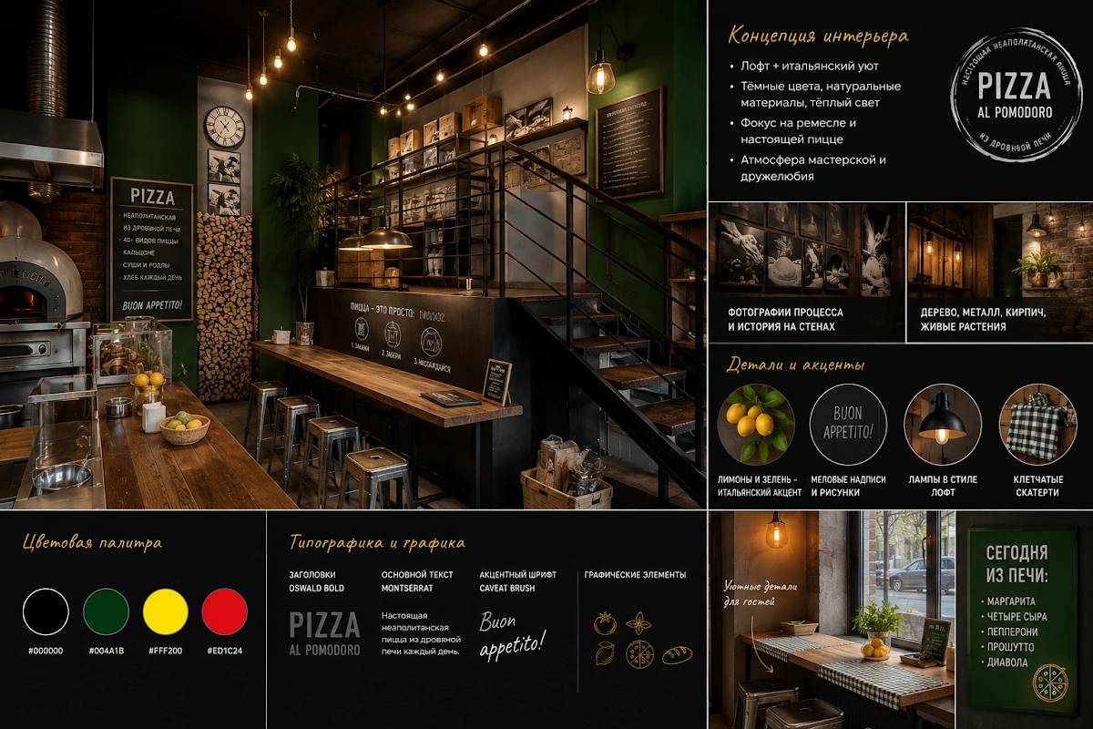Pizza Napoli меню