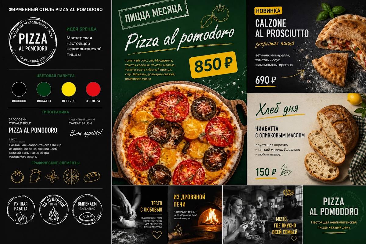 Pizza Napoli меню