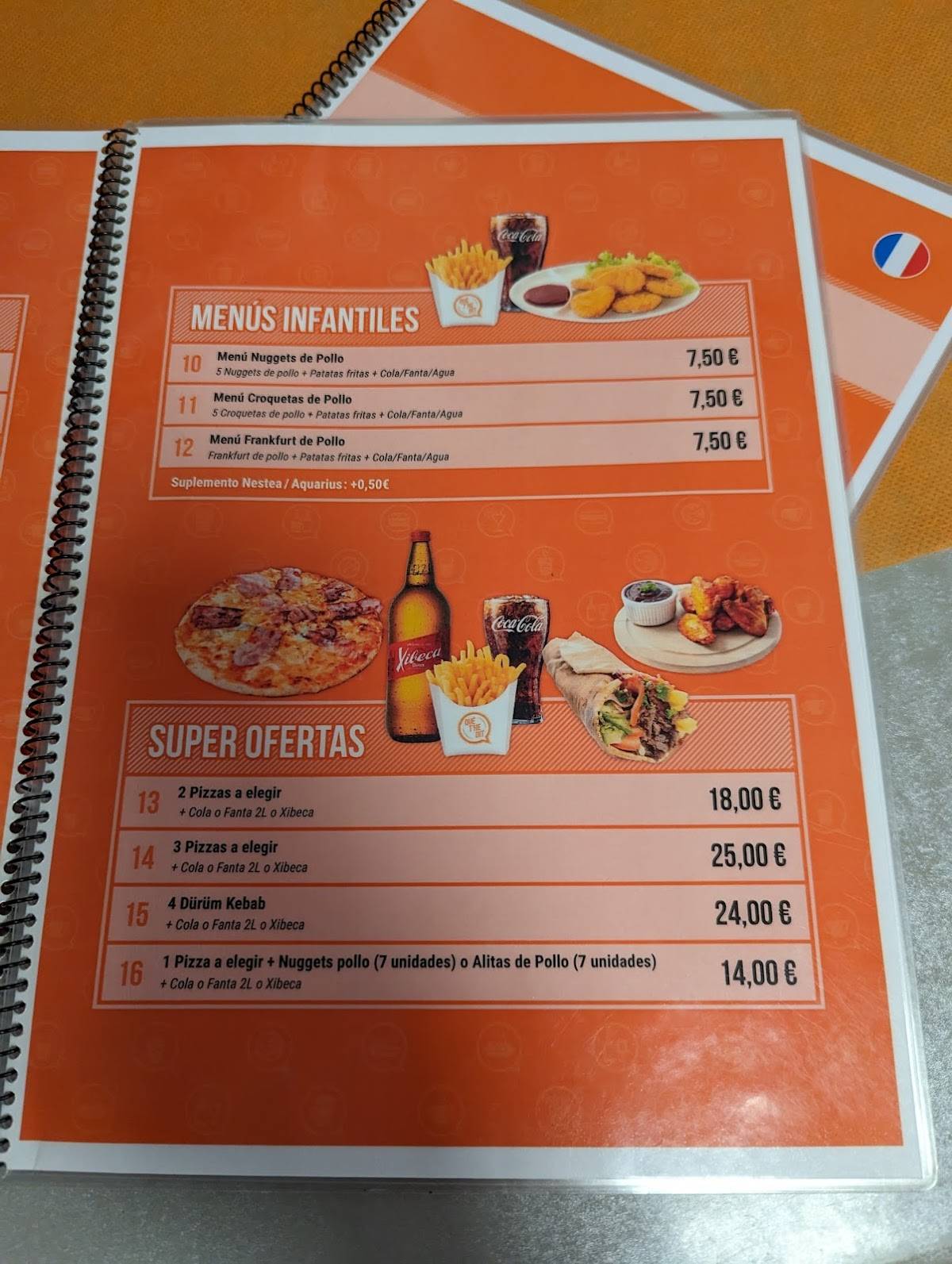 Pizzeria Kebab Halal меню