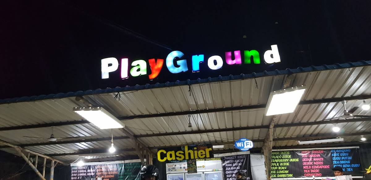 Playground меню