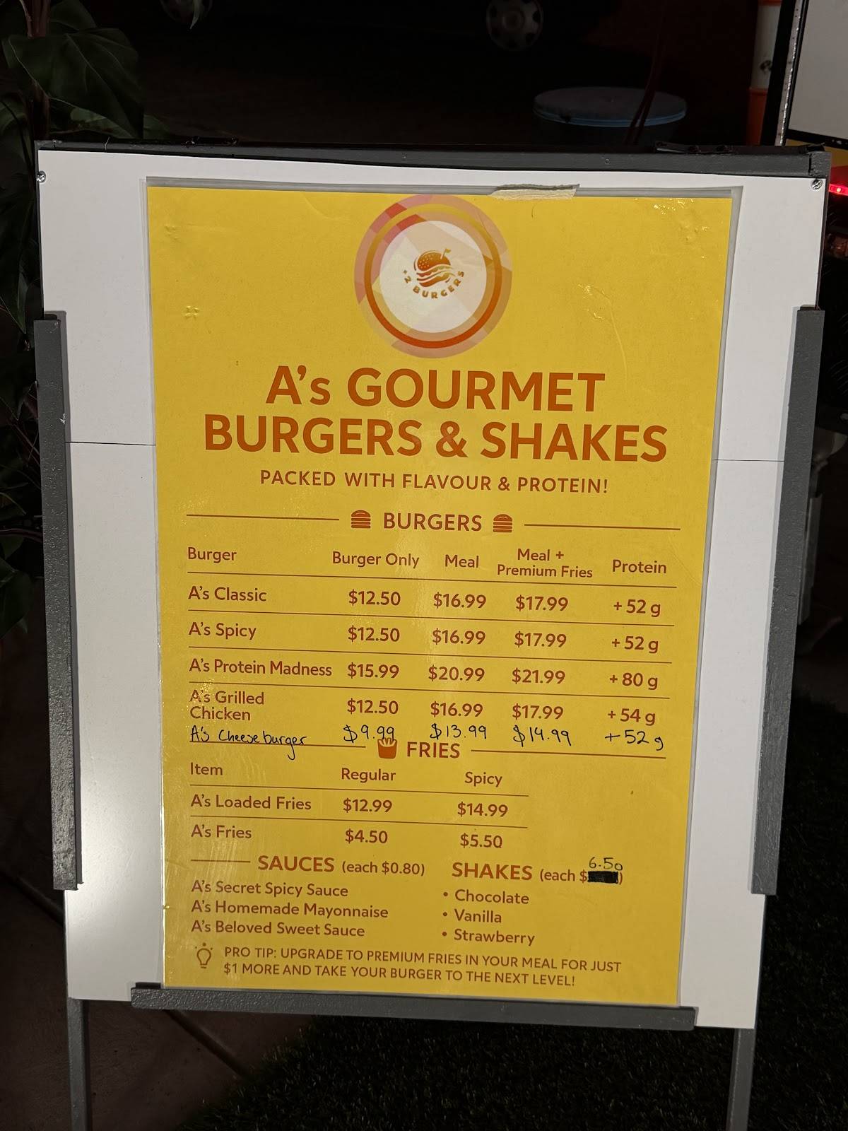 Plus2Burgers меню