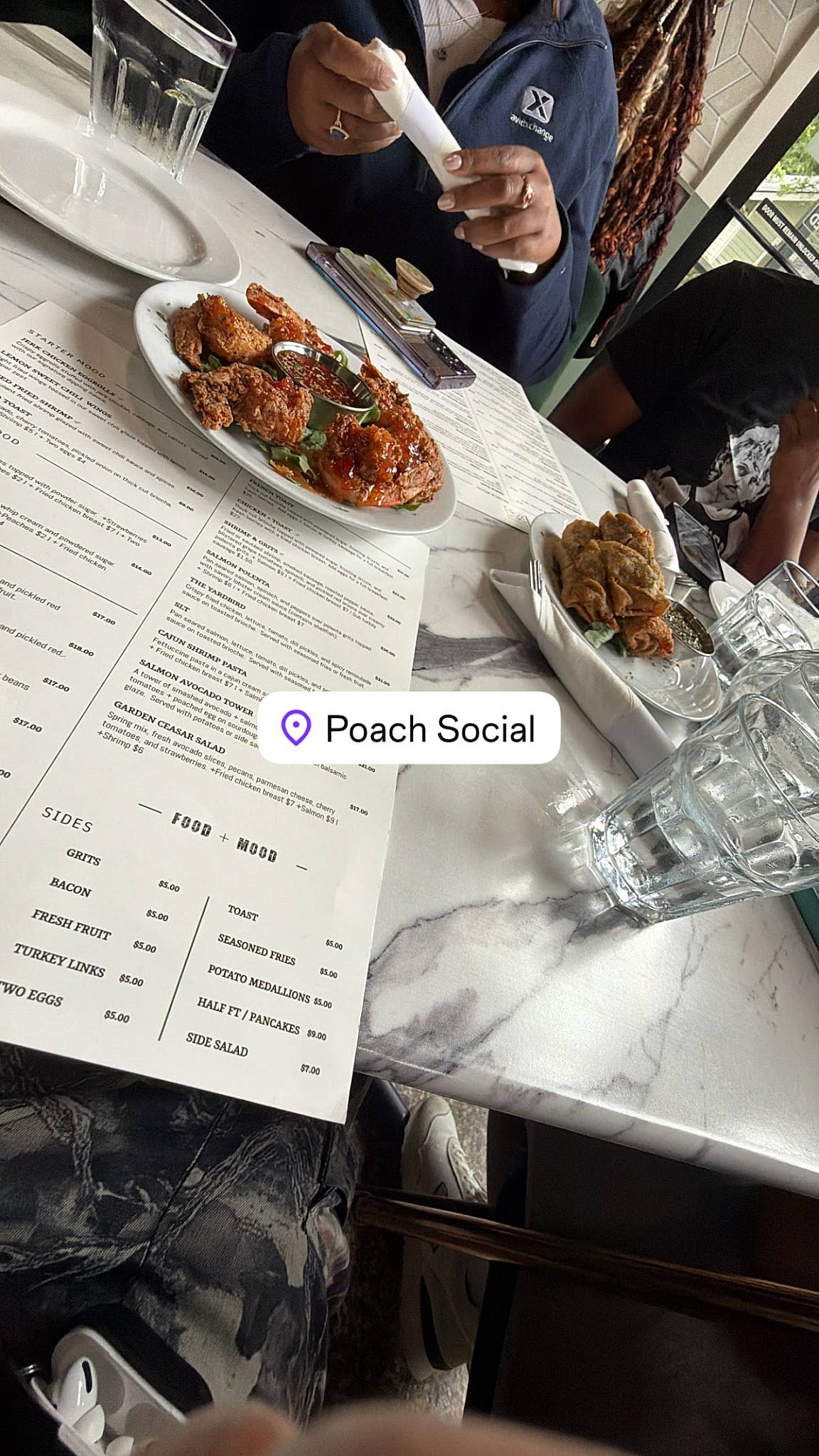 Poach Social меню