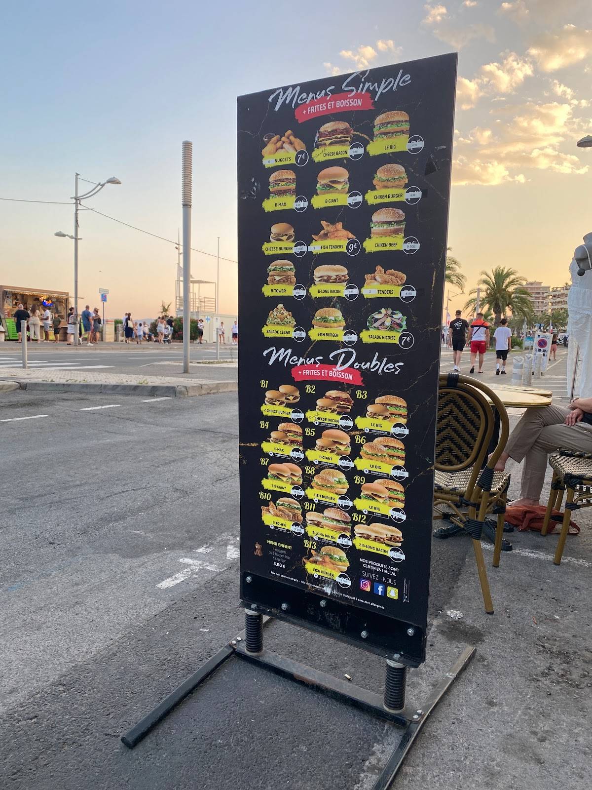 Point burger меню
