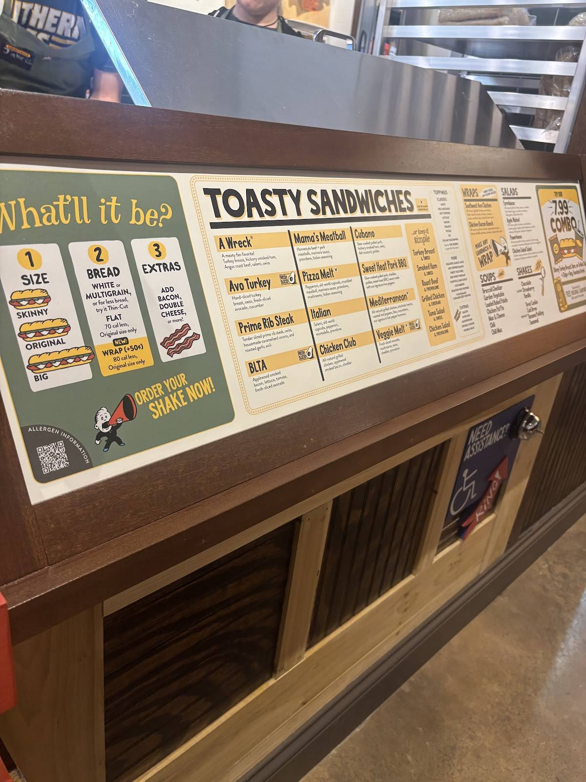 Potbelly меню