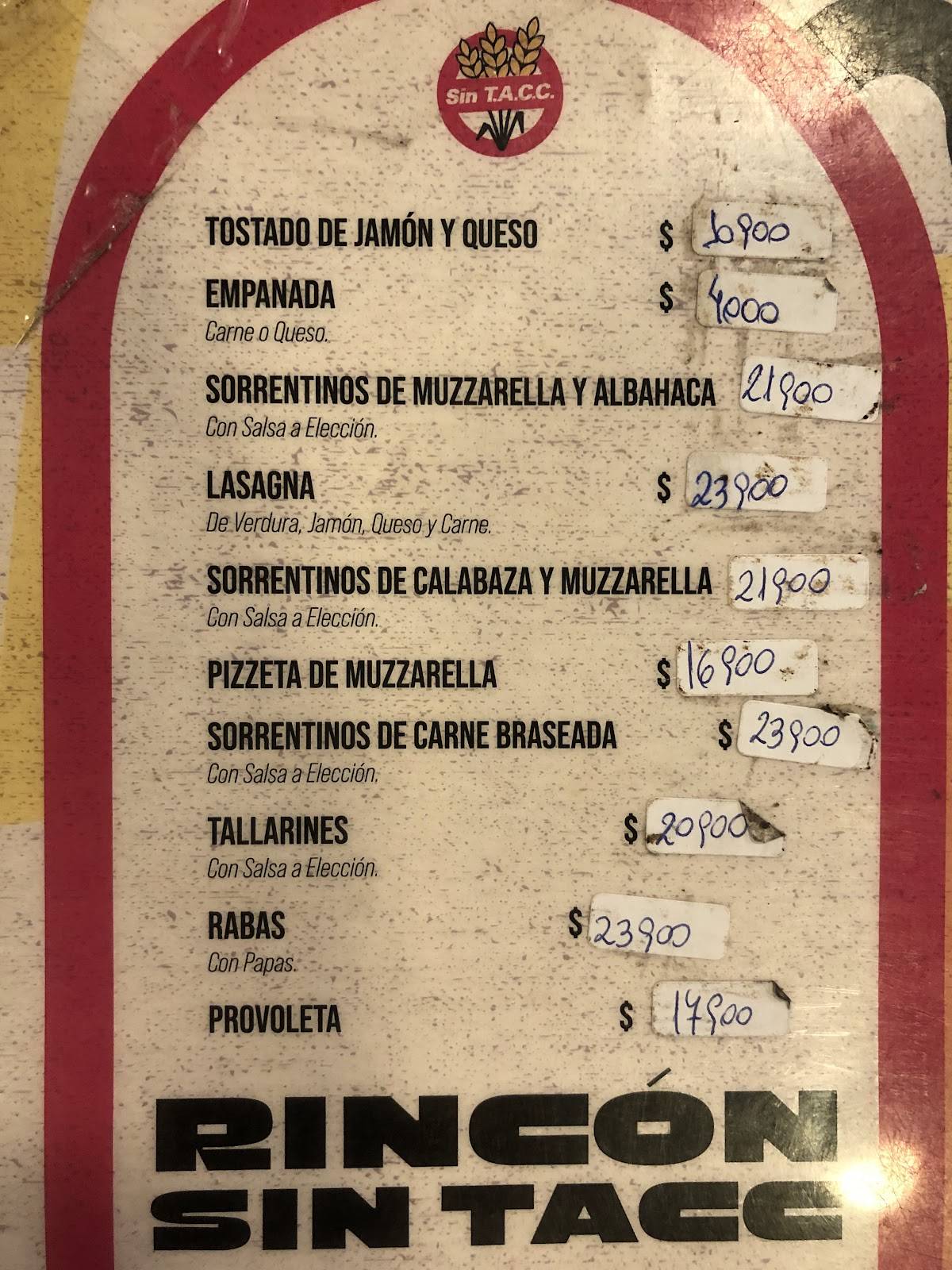 Bar Mac меню