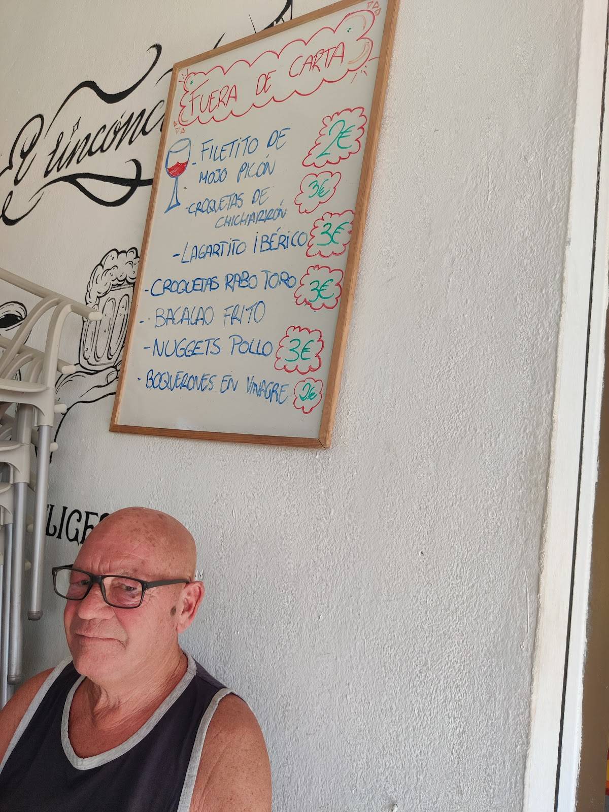 El Rinconcito меню