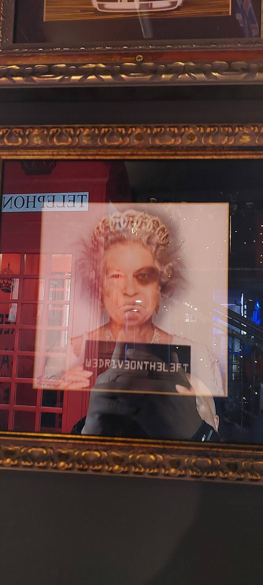 ПАБ Лондон меню