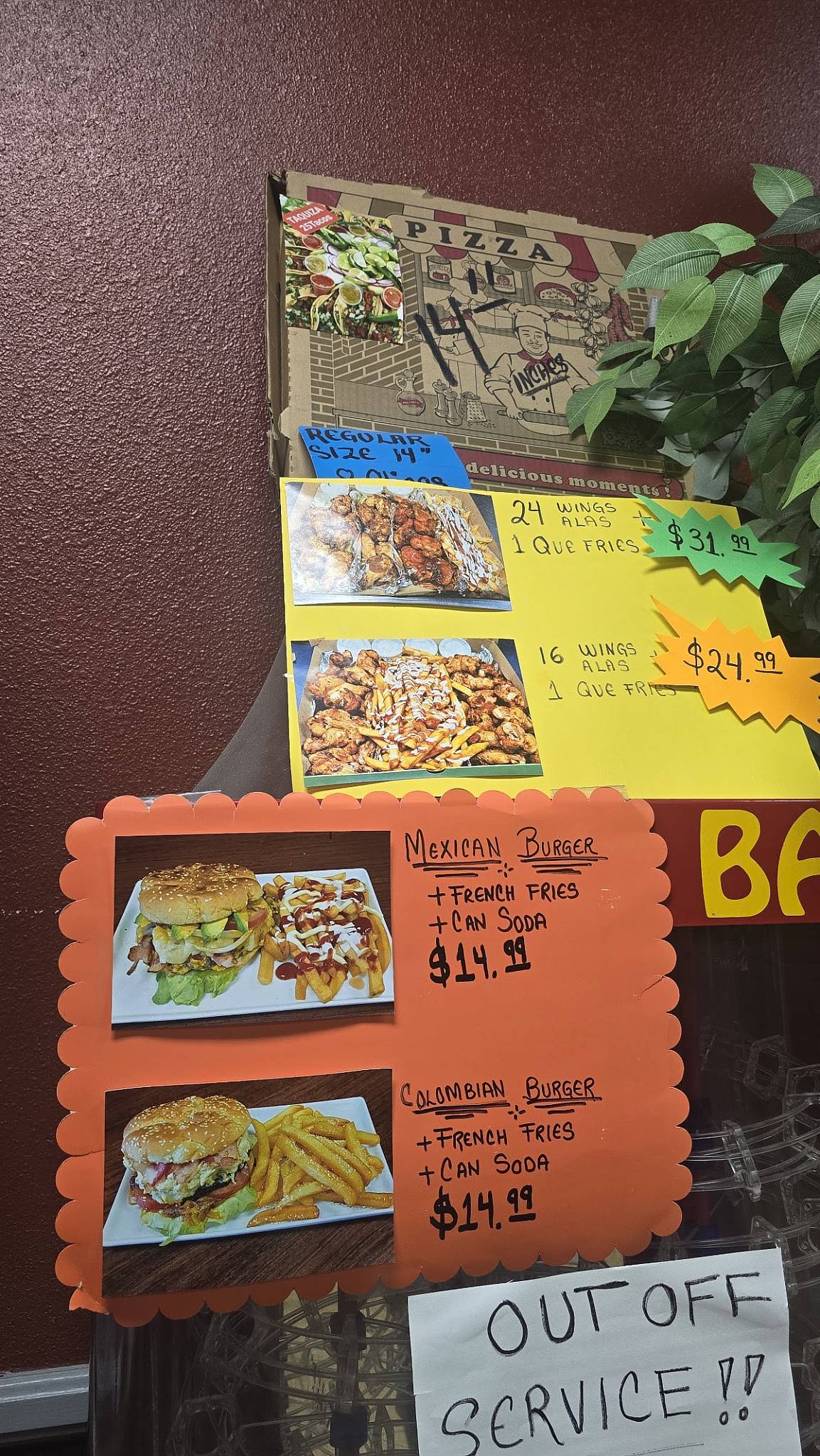 Que' Pizza меню