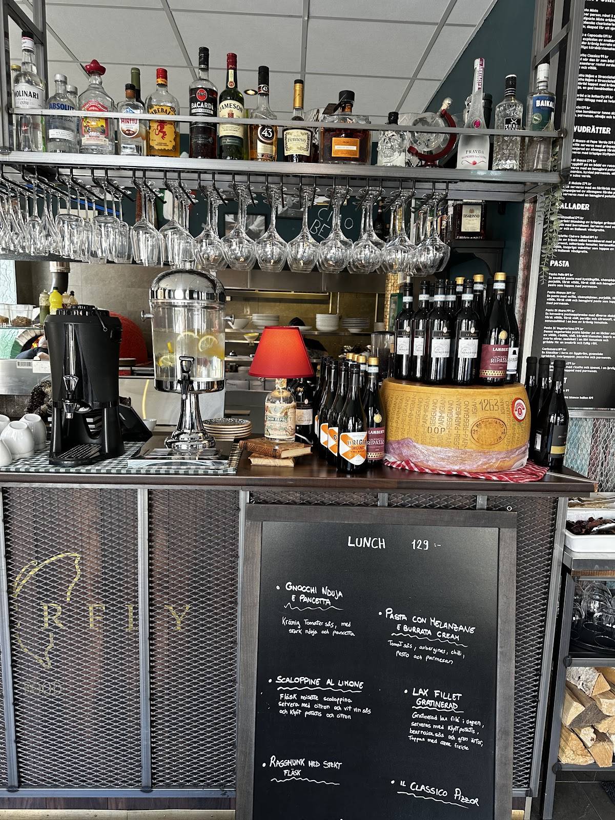 Restaurang Butterfly меню