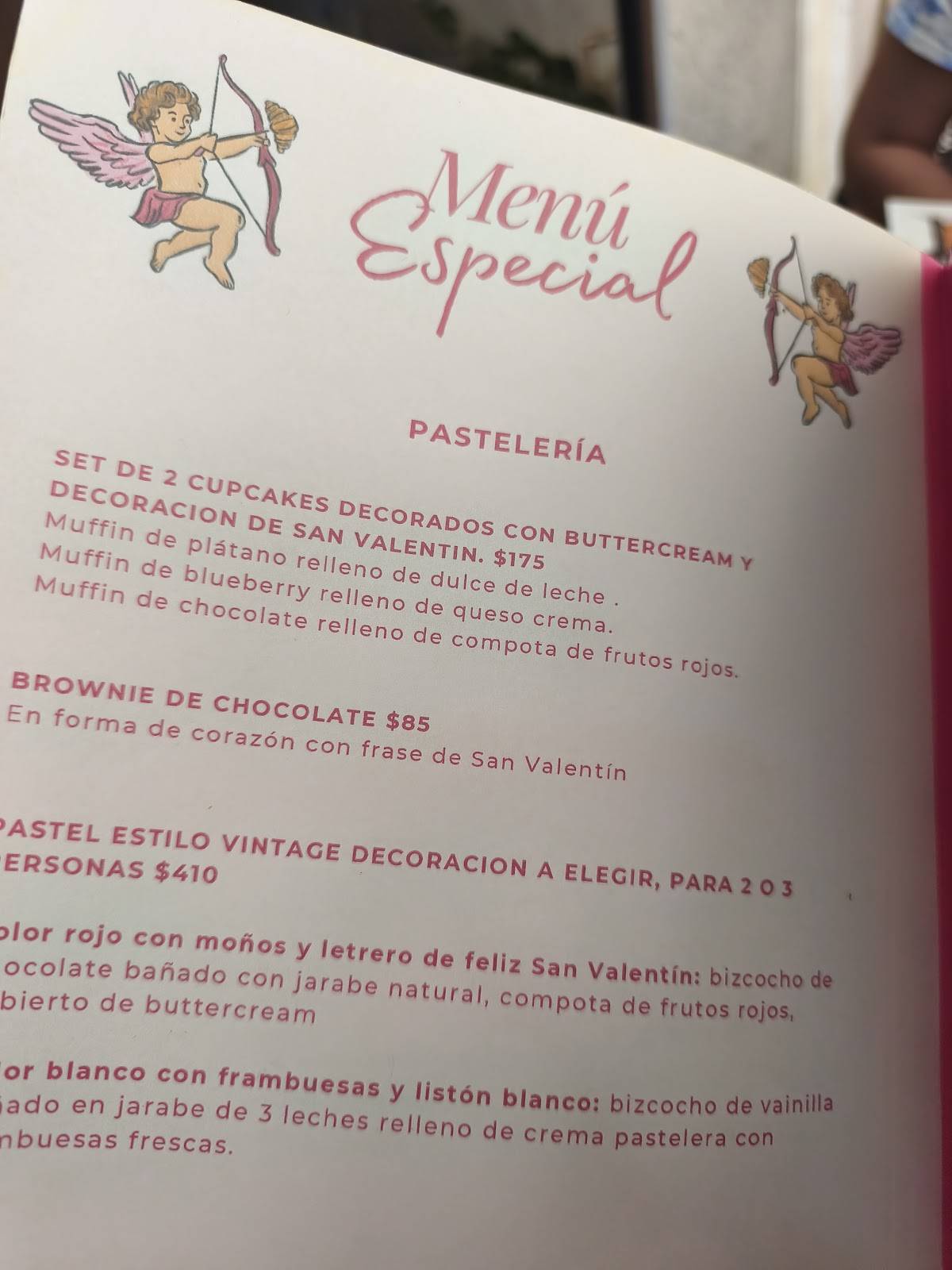 Calidia меню