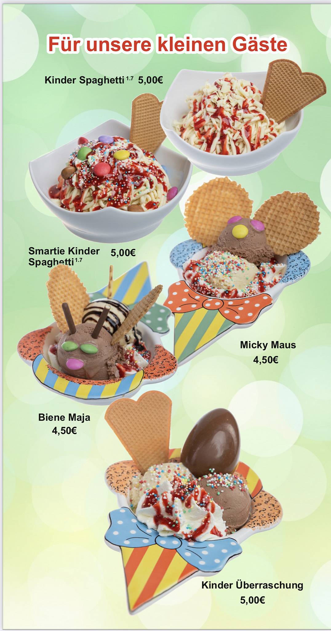 Eiscafe Rialto Fröndenberg меню