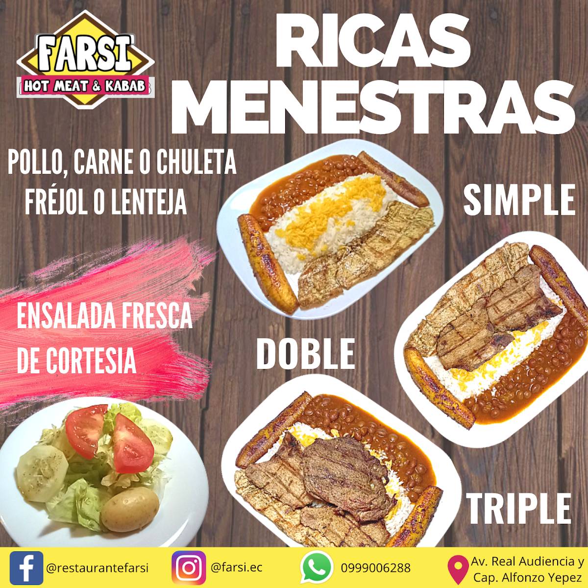 Farsi меню