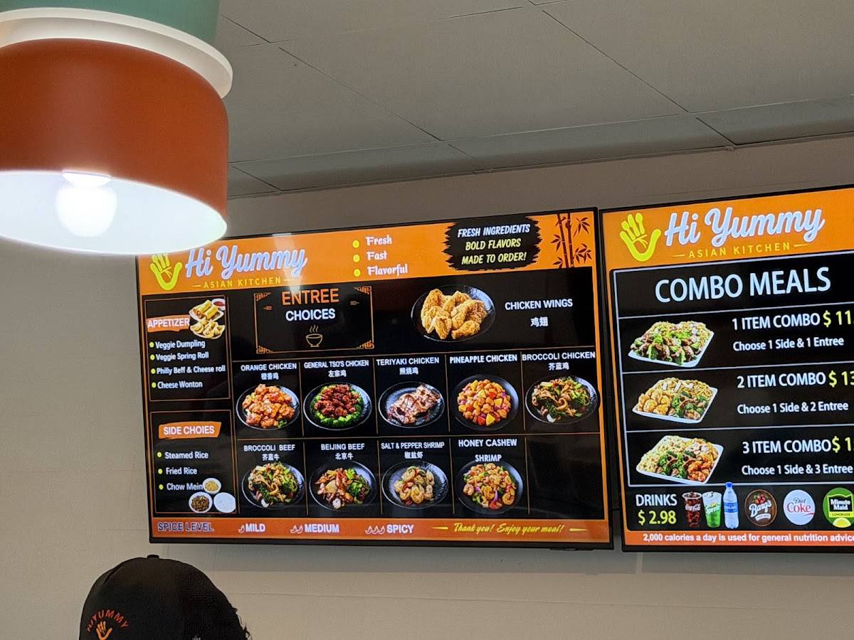 Hi Yummy Asian Kitchen меню