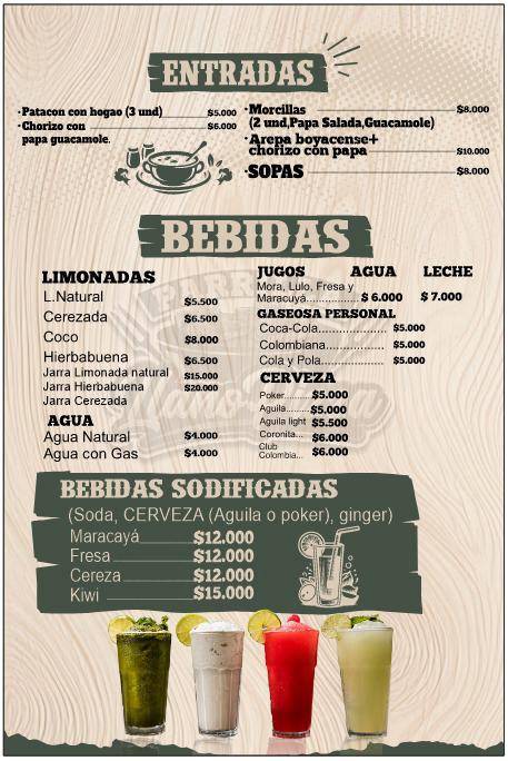 LLANO PIZZA меню