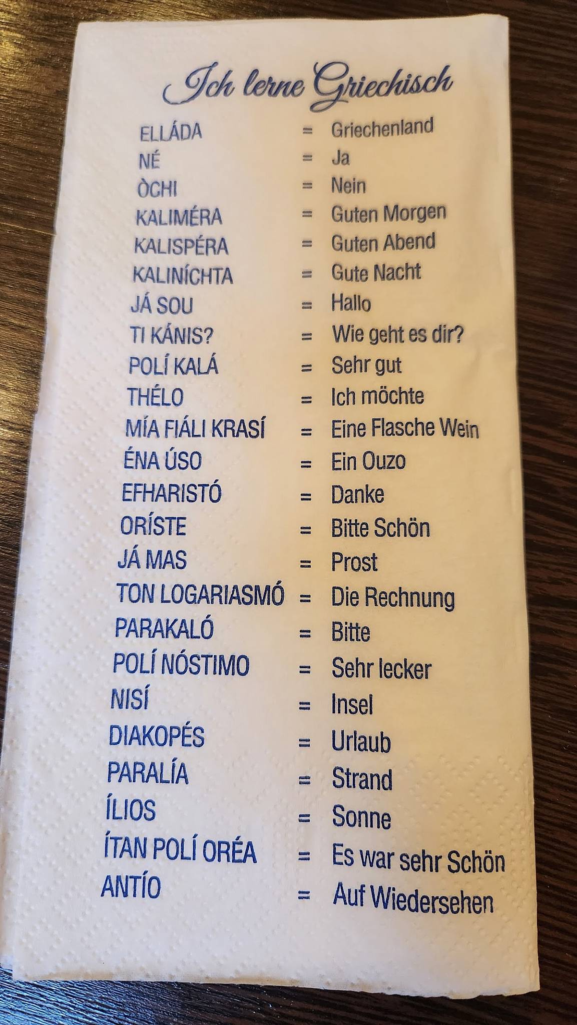 Restaurant Lohgarten меню