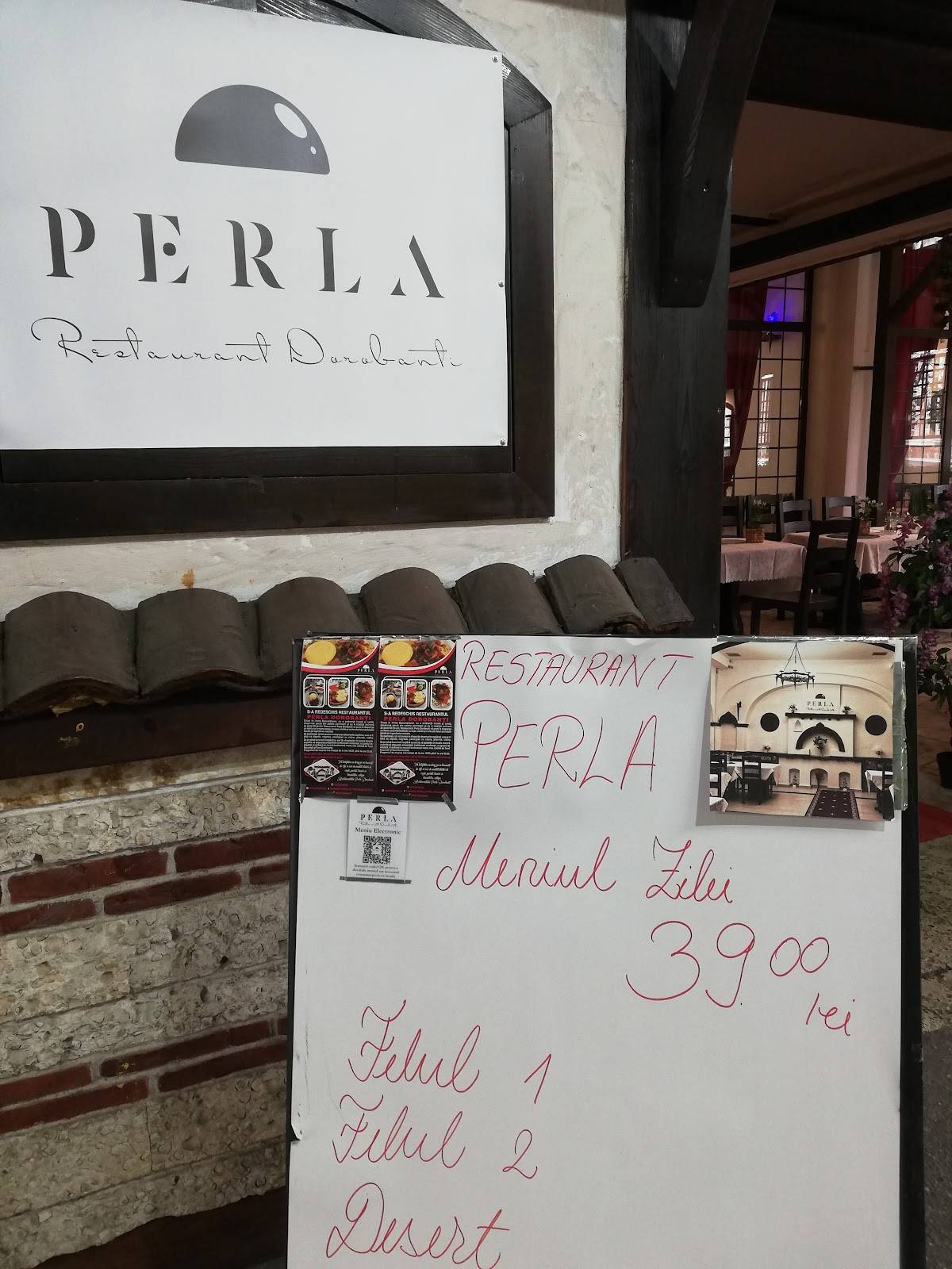 Restaurant Perla меню
