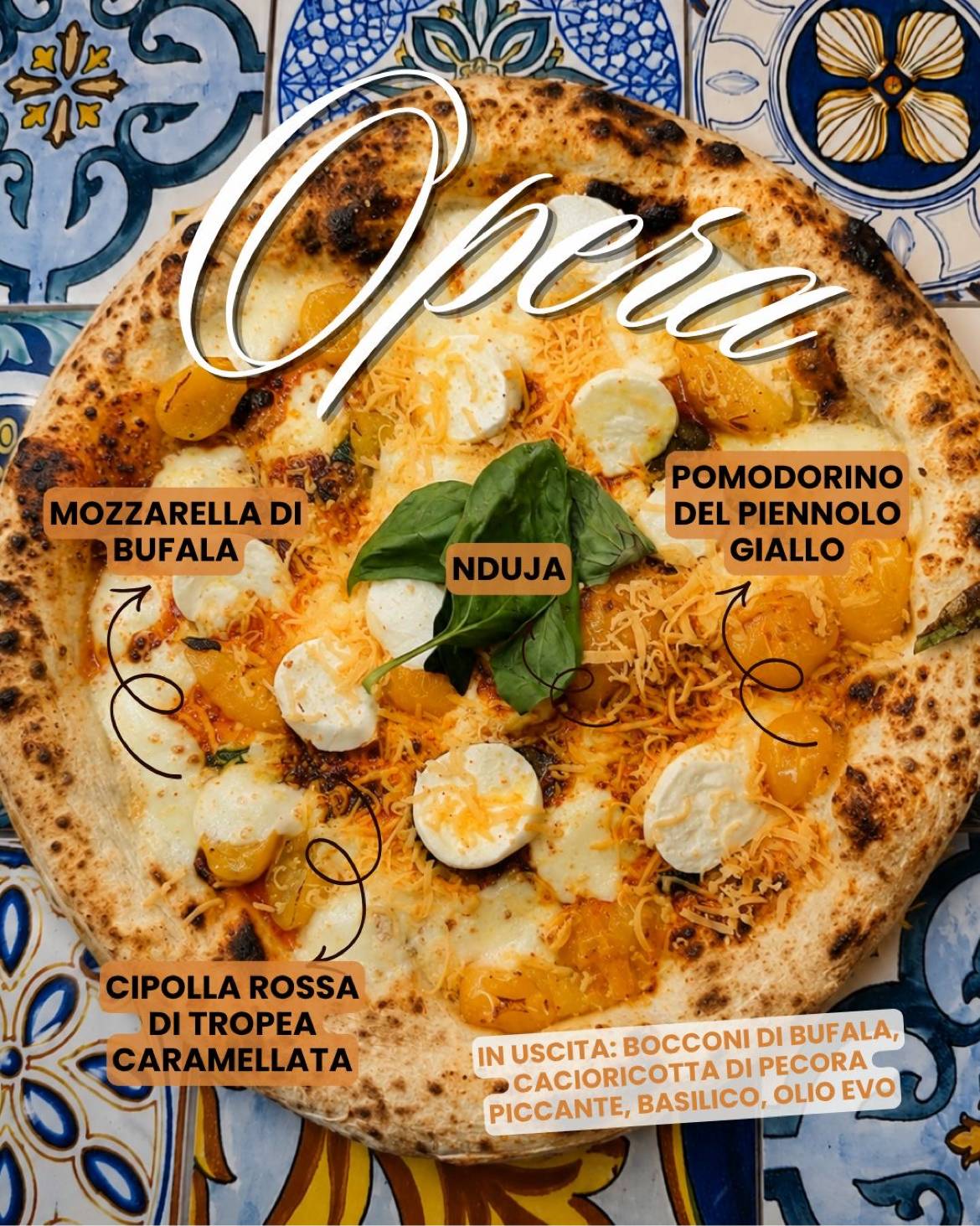 Pizzeria Opera меню