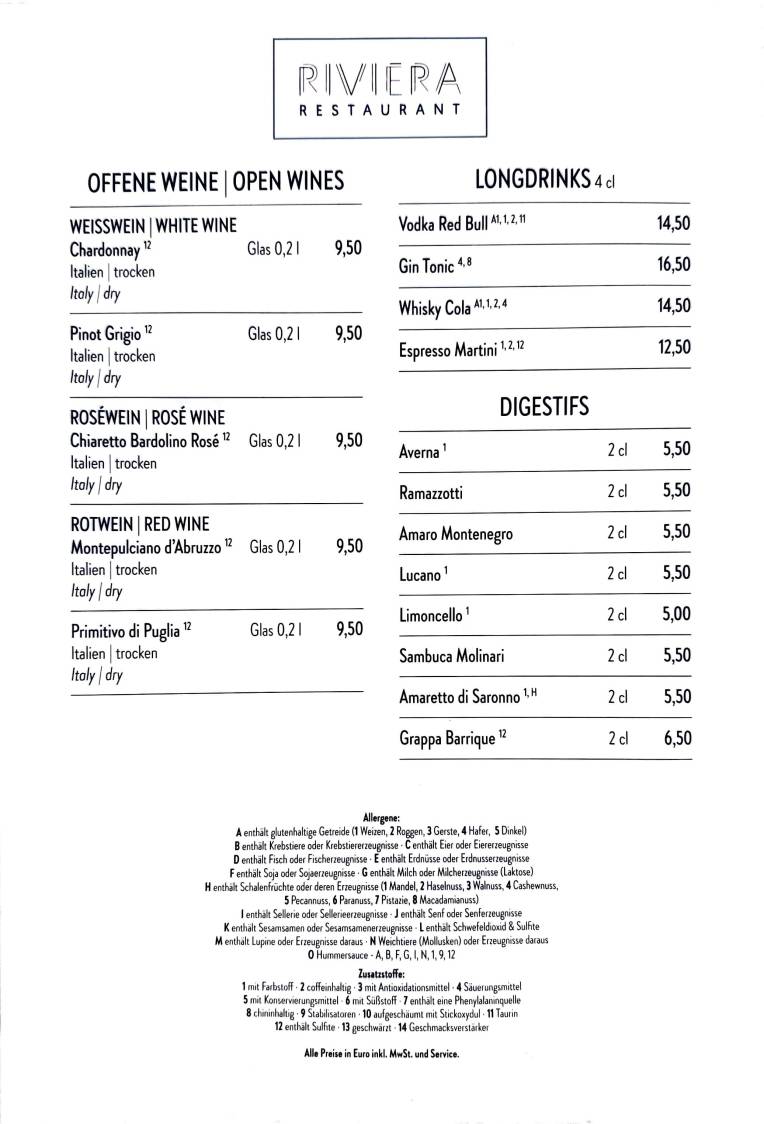 IL PONTE 2 меню