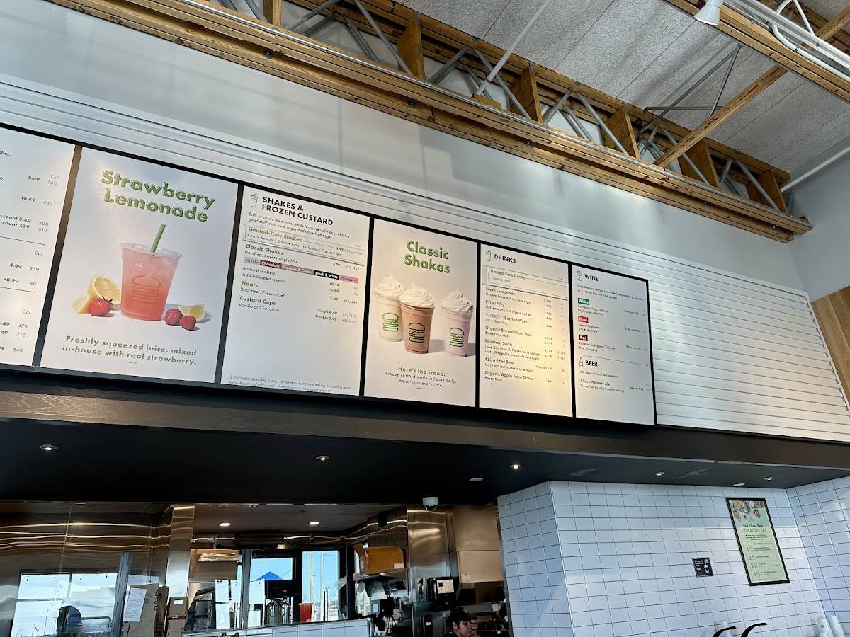 Shake Shack Henrietta меню
