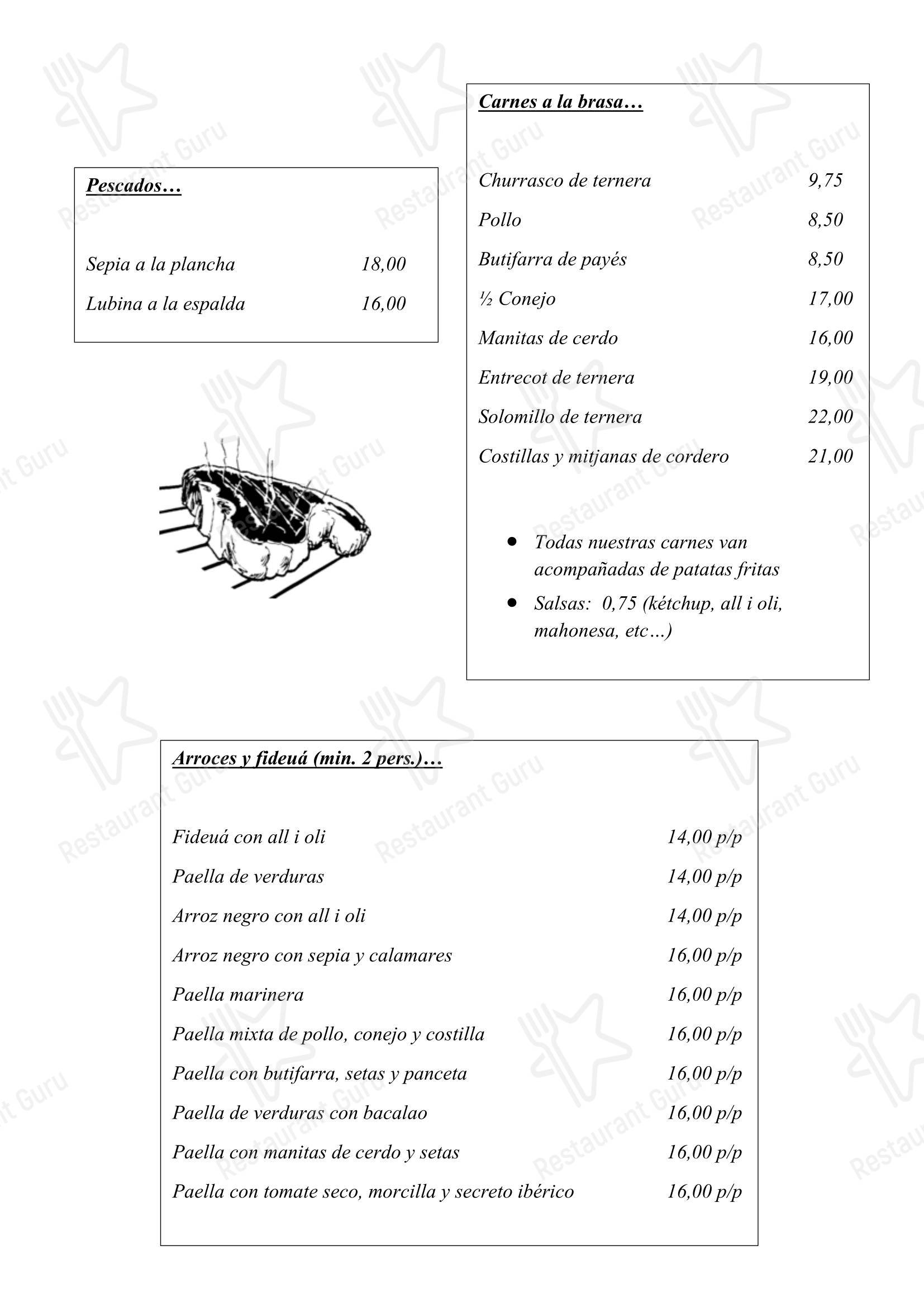 Коктейльная карта ресторана Restaurant Tiku