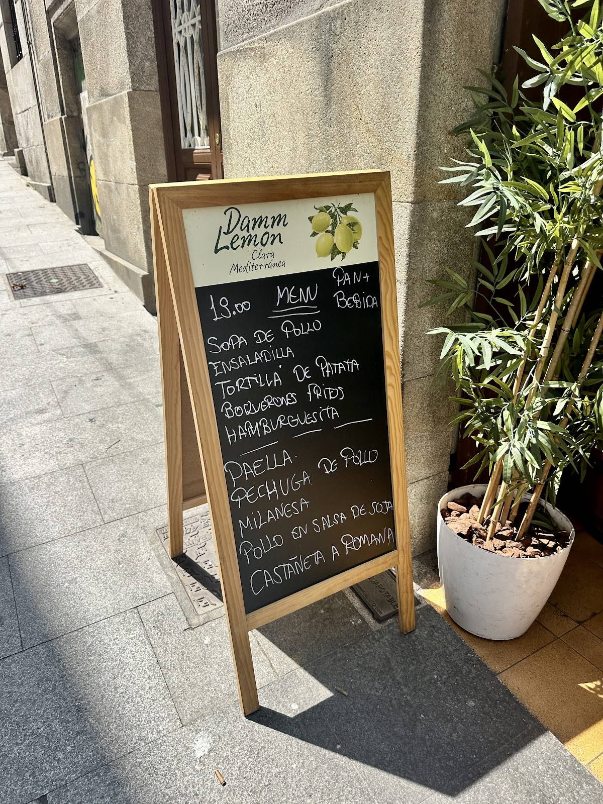 Restaurante O Rincón меню