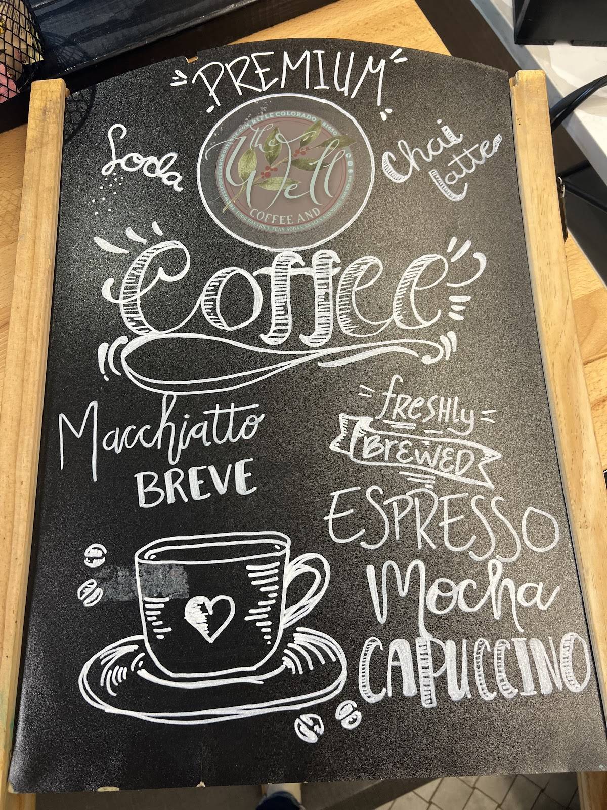 The Well Coffee And меню