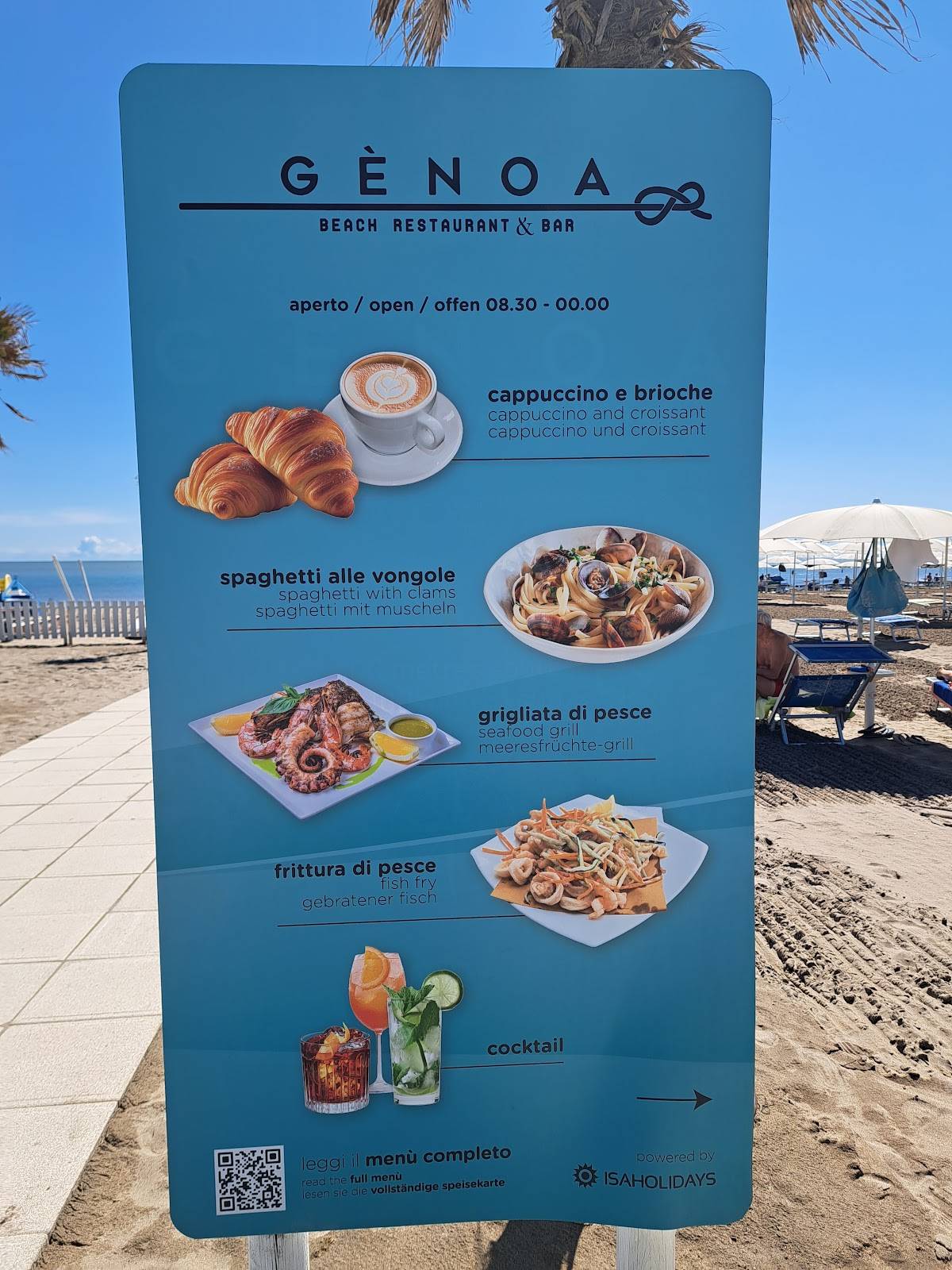 Ristorante Genoa меню