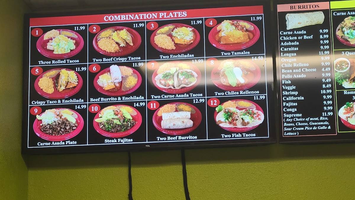 Romulo’s Mexican Grill меню