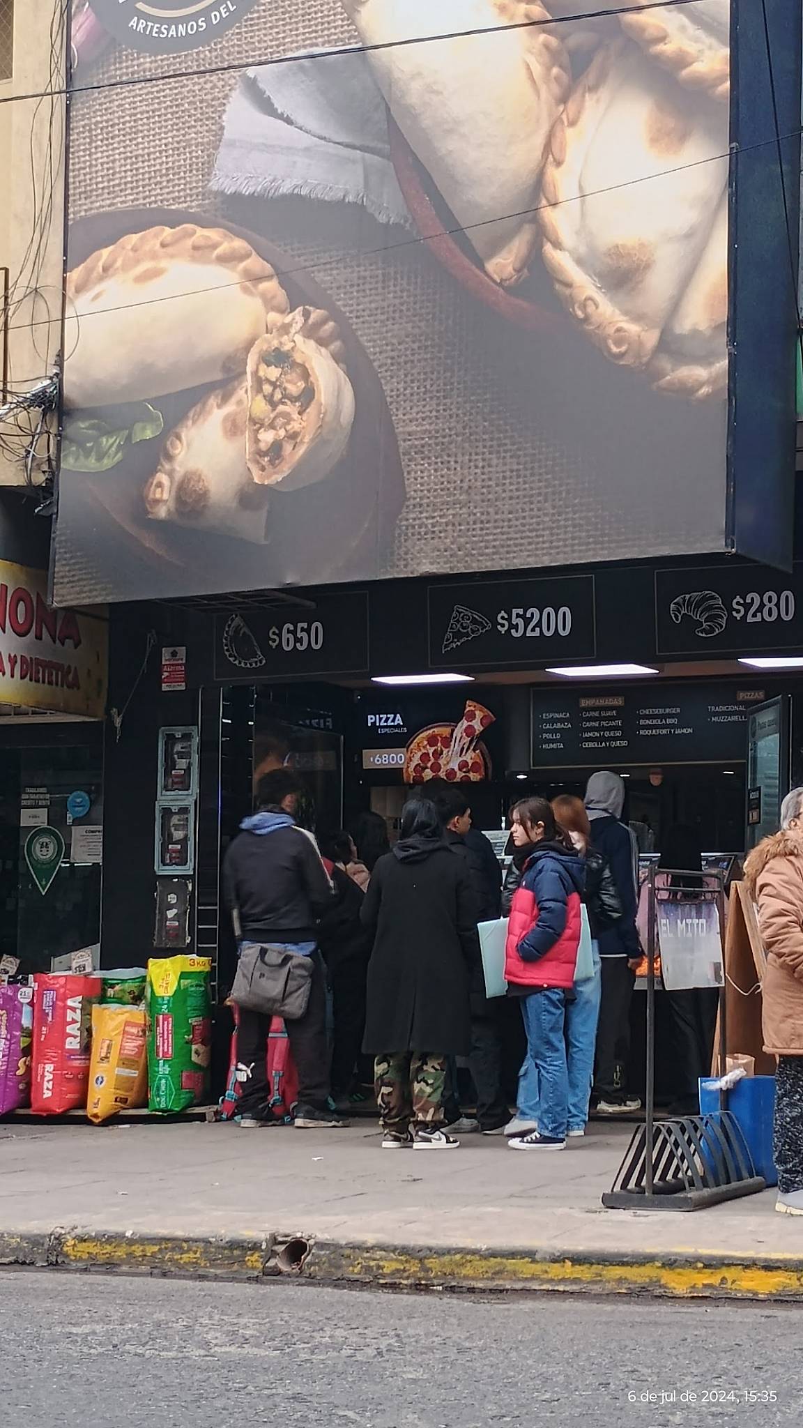 Sabores Express меню
