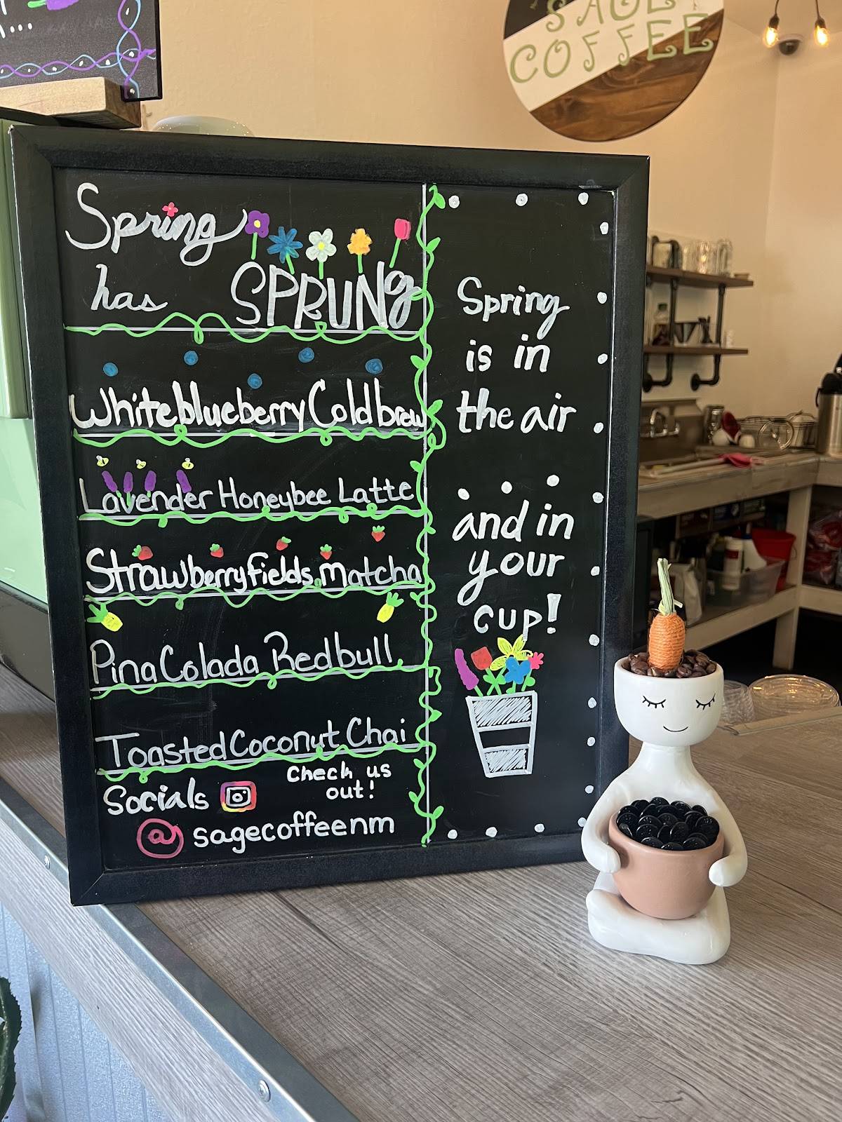 Sage Coffee меню